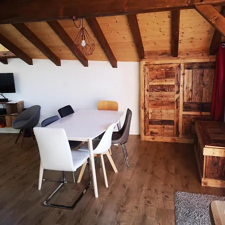 Petit Chalet Vieux Bois Bozel Buitenkant foto